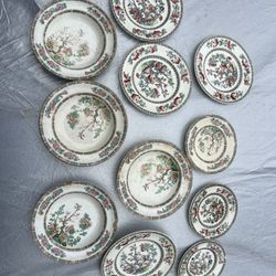 England , Very Old Plates. Ceramic 