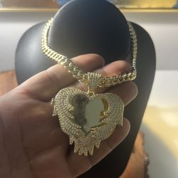 Heart Picture Frame Pendant available 