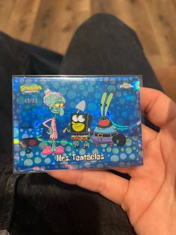 Mrs. Tentacles SpongeBob topps chrome