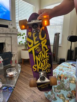 Sector 9 skateboard 25” with LED sunset Flare Wheels