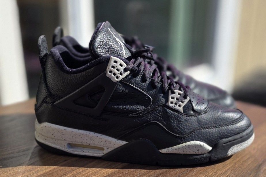 Size 12 - Jordan 4 Retro LS oreo 2015