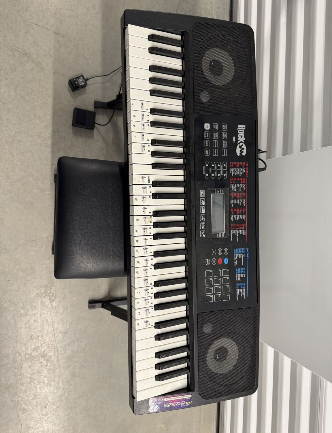 RockJam 761 Super Piano Keyboard