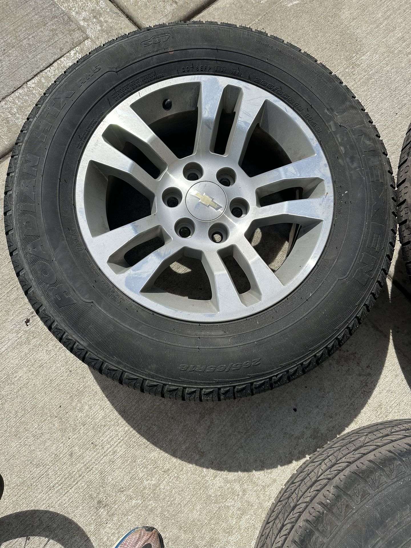 Chevy Tahoe 18” Original Wheels