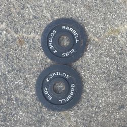 5 Lbs Olympic Plates