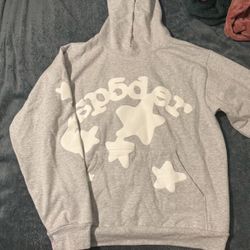 grey spider hoodie 