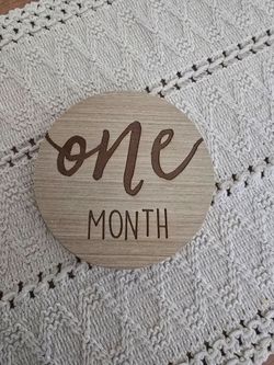 Monthly Milestone Signs