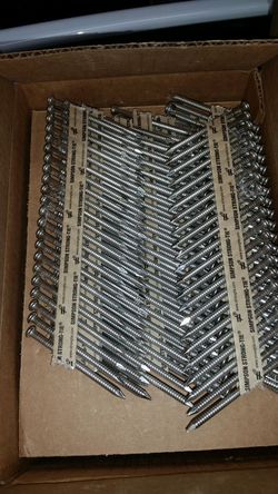 33 degree stainless steel nails