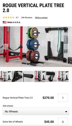 ROGUE VERTICAL WEIGHTS TREE 2.0  ( NEW IN SEALED BOXES )