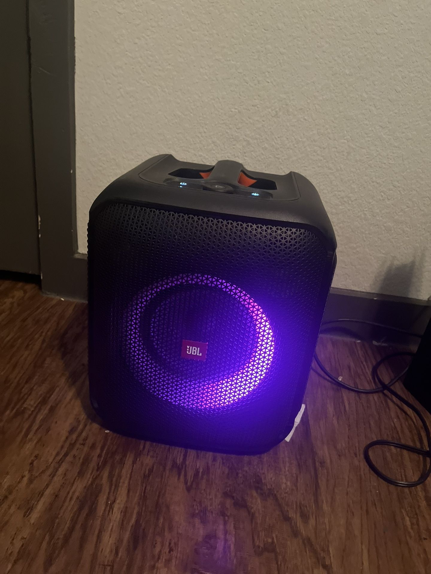 JBL Partybox Encore Essential: 100W Sound, Built-in Dynamic Light Show, and Splash Proof Design, Black