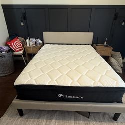 Bed Frame And mattress 