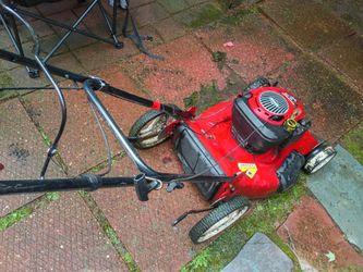 Old cheap reliable Craftsman lawn mower