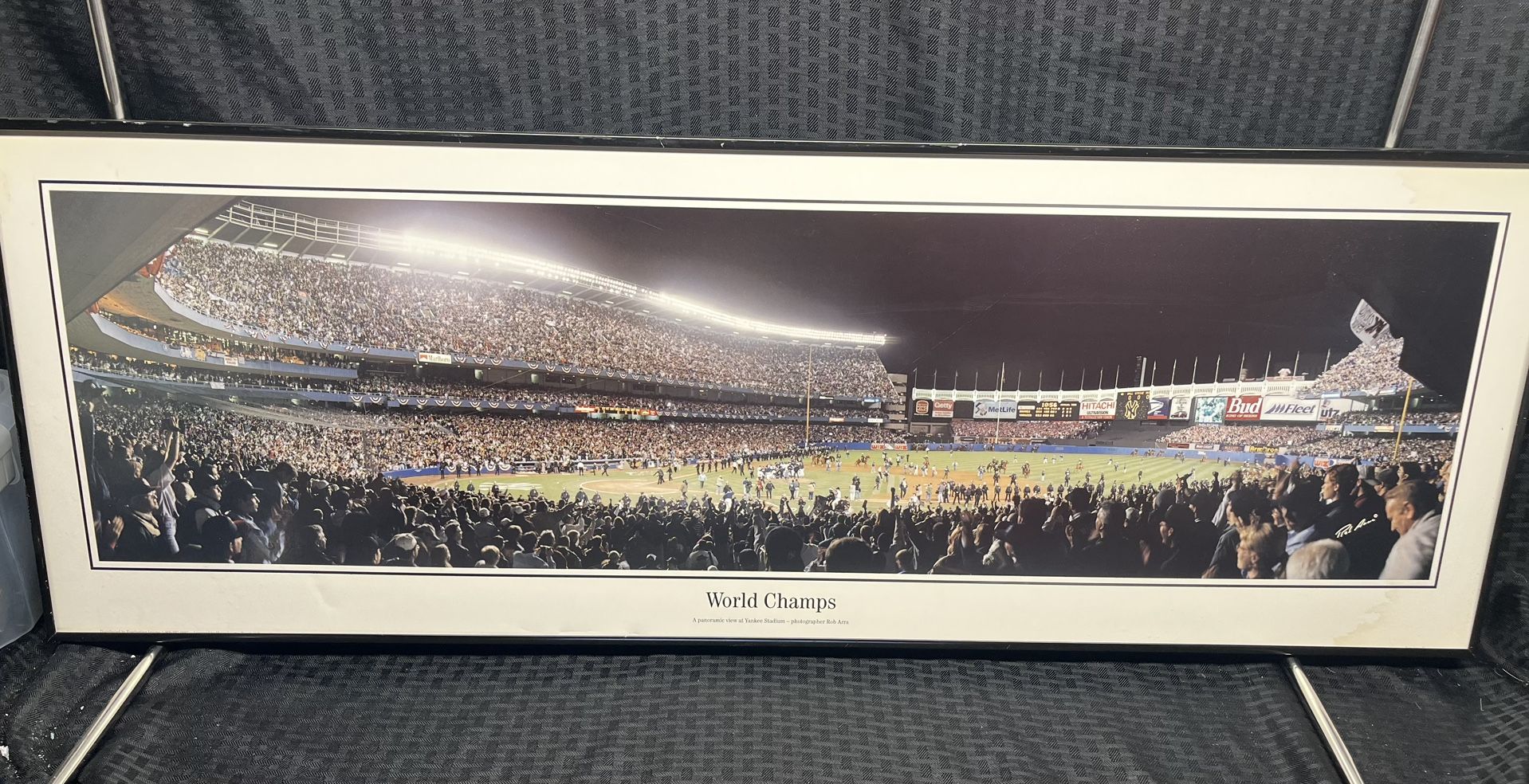 New York Yankees World Champs Framed Panorama