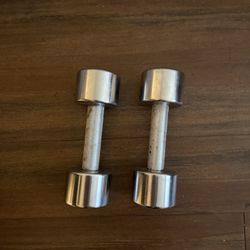 Set Of 12 Pound Dumbbells