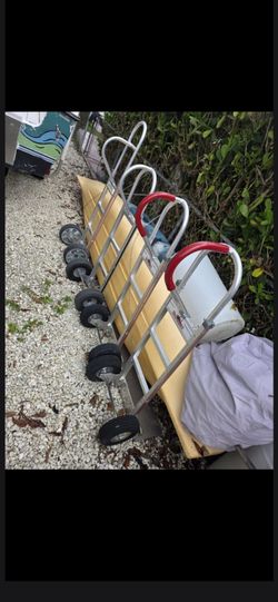 Hand truck dollies.