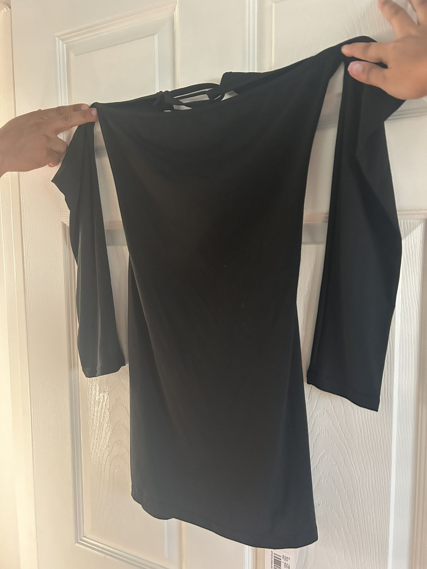 Tube Top With Attached Sleeves