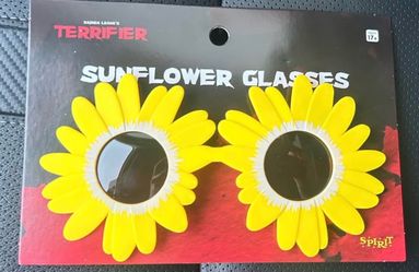 Terrifier Art the Clown Sunflower Glasses Halloween Costume Horror Officially Licensed NEW (FIRM)