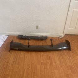 Wing And Rear Splitter