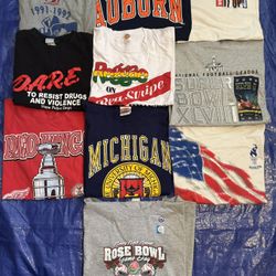 Vintage Tee Bundle (13 Shirts) (+3 Not Pictured)