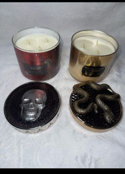 BATH  & BODY WORKS  HALLOWEEN  🎃 💀 CANDLES