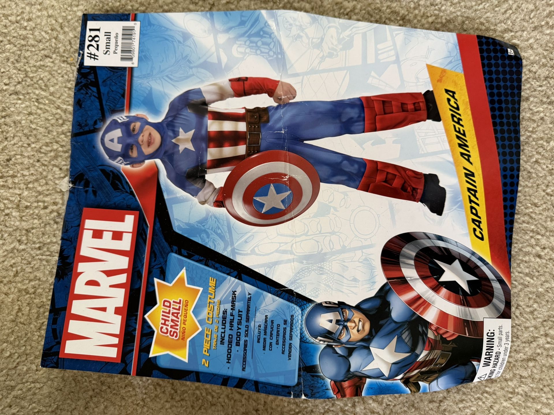 Captain America Halloween Outfit