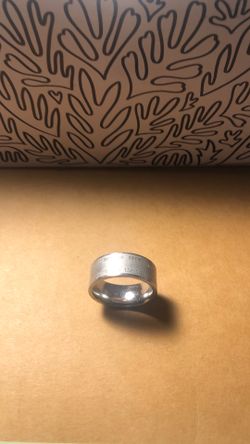 Stainless Steel Serenity Ring