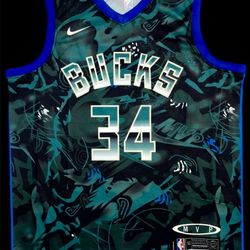 Giannis antetokounmpo milwakee bucks nba jerseys