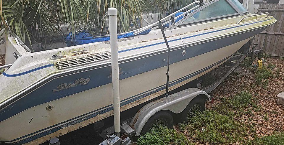 1988 Searay Project. Excellent Trailer 