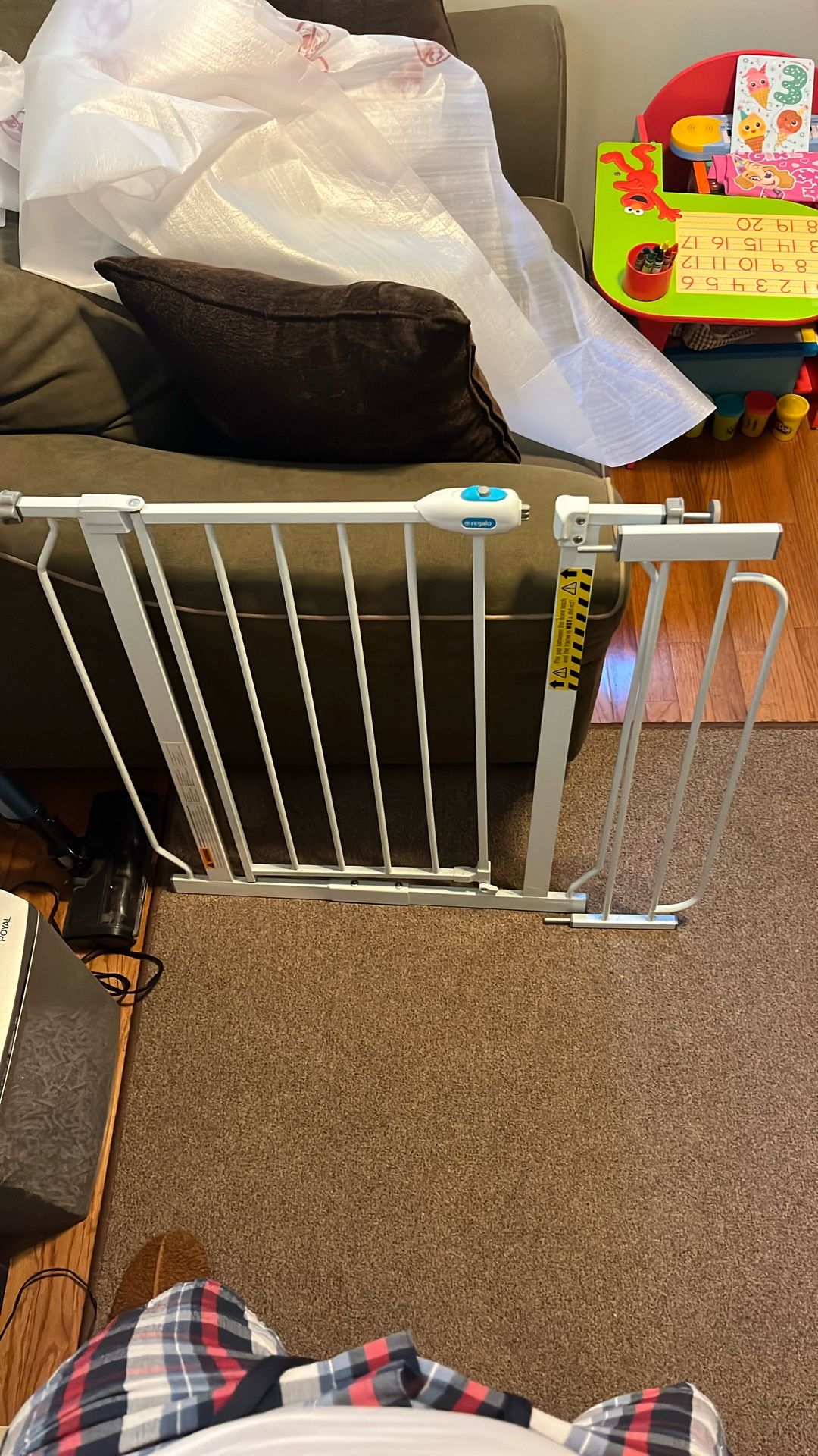 38.5-Inch Regalo Easy Step Through Baby Gate