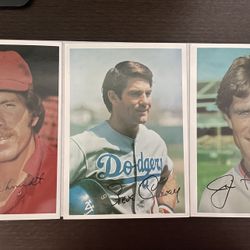 1981 Topps 5x7 Garvey, Schmidt, & Palmer