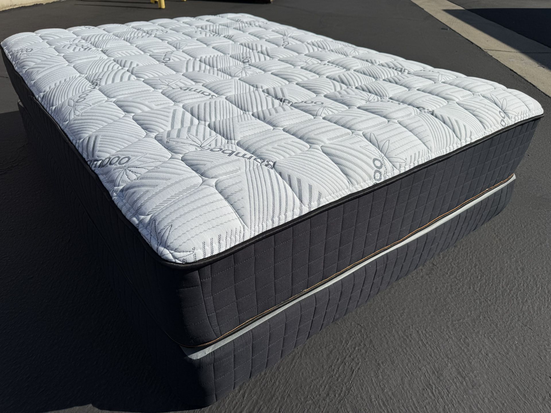 King Bamboo Supreme Mattress And Boxspring!