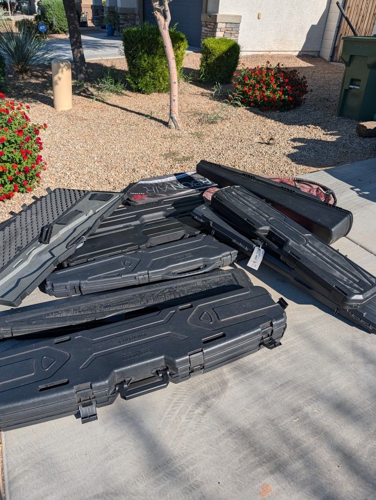 Plastic Rifle Cases