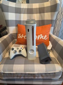Xbox 360 Console with Controller and Power Brick