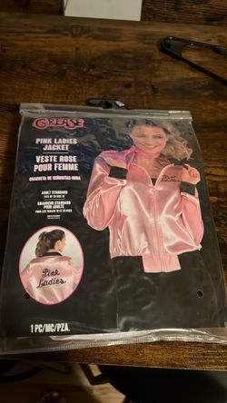Grease pink ladies jacket standard size and scarf