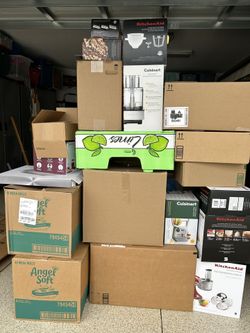 21 various size boxes for moving, shipping and/or storing