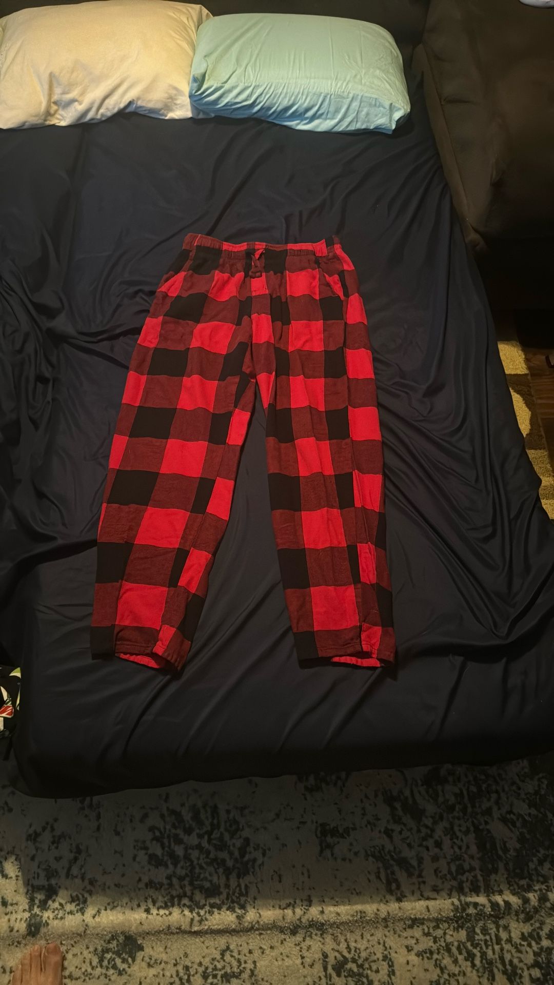 Old Navy, red and black pajamas