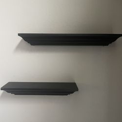 Floating shelves