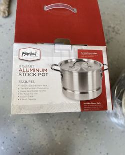 Parini Aluminum Stock Pot - 8 Quart