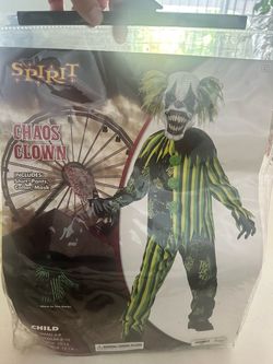 Spirit Chaos Clown Kids Halloween Costume