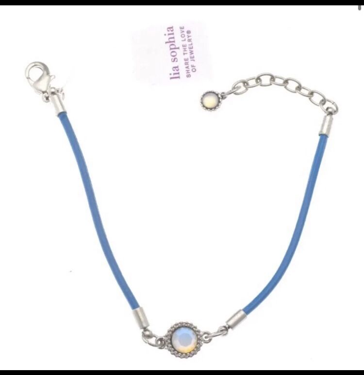 Lia Sophia Blue Moonstone Bracelet