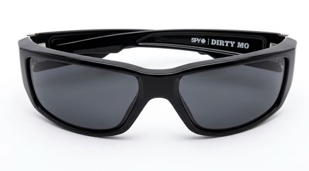 SPY Optic Dirty Mo Wrap Sunglasses - Gloss Black Sport Frames- Great Condition!