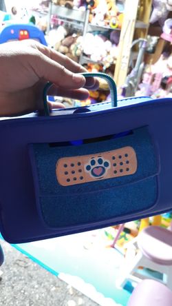 Boys medical play case and doctors stuff