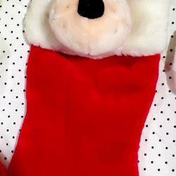 Vintage 90s Disney Store Goofy Stocking 8x22