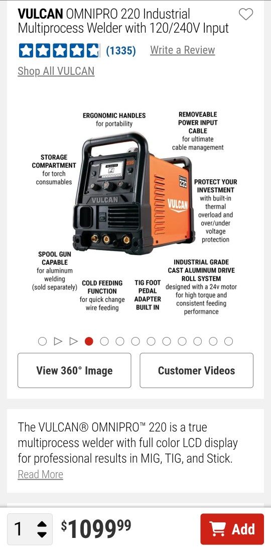 Multiprocess Welder