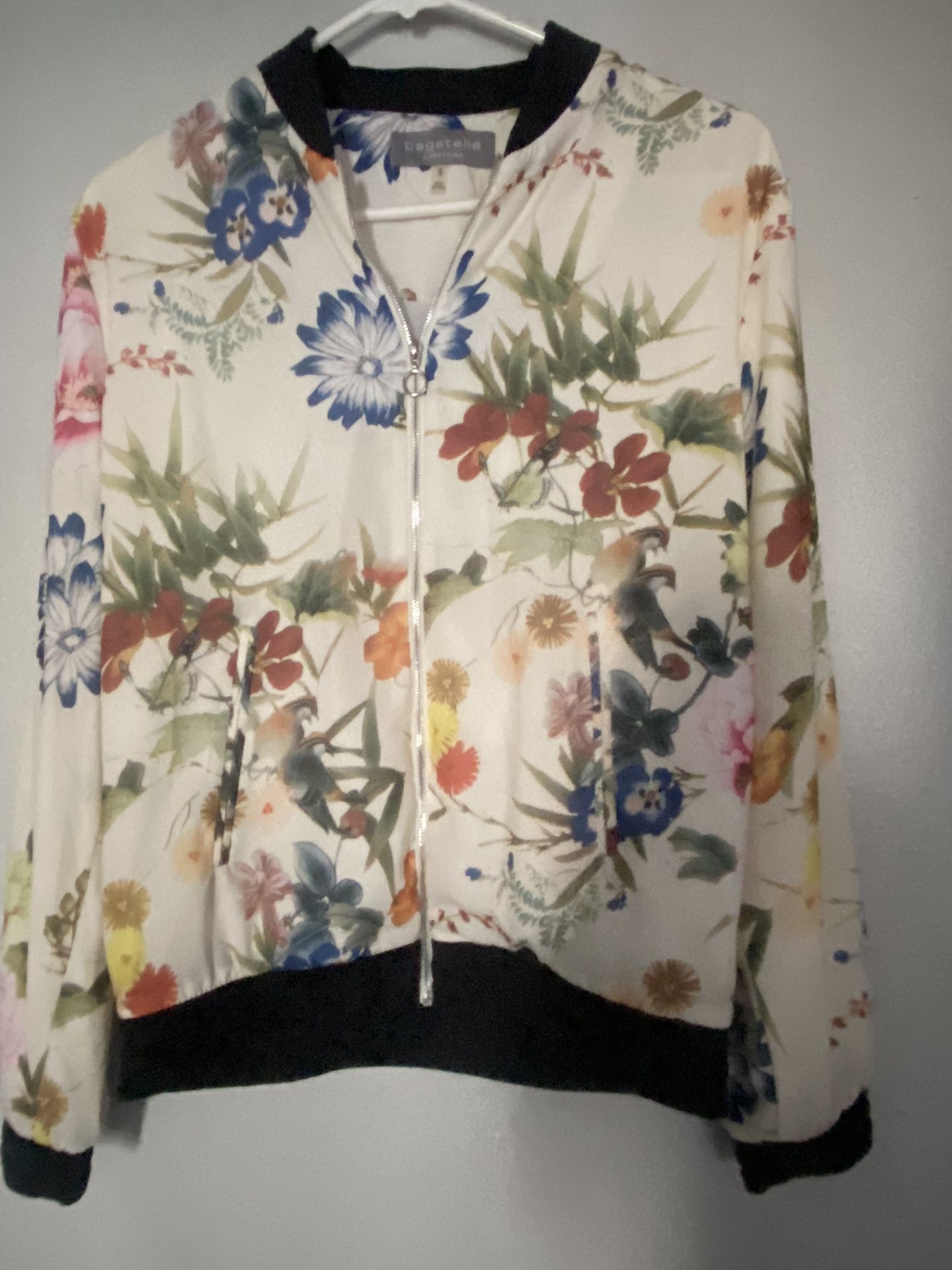 Nice Floral Jacket Size Small