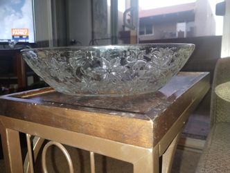 Princess House Fantasia Oval Serving Bowl