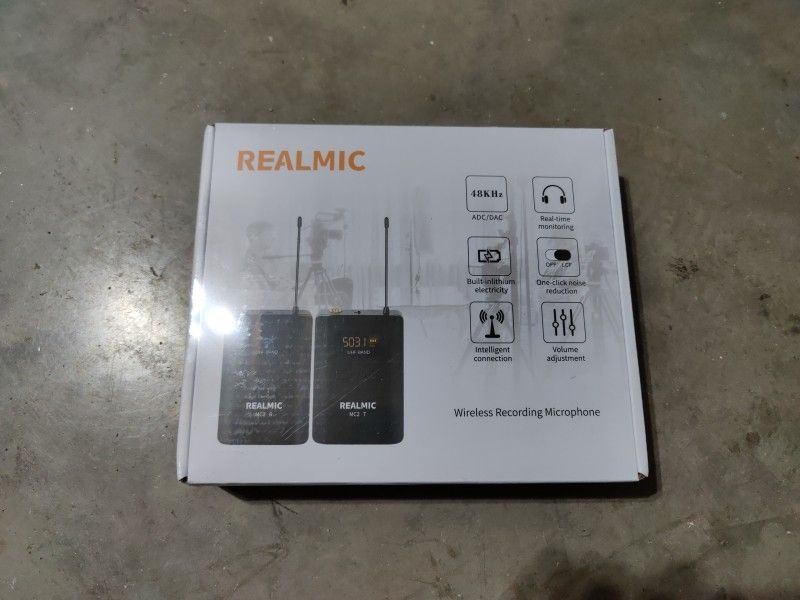 Realmic Wireless Recording Mic