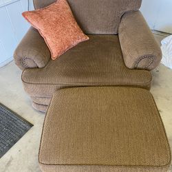 Chair & Ottoman