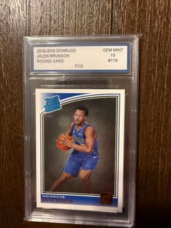Jalen Brunson RC GEM Mint 10