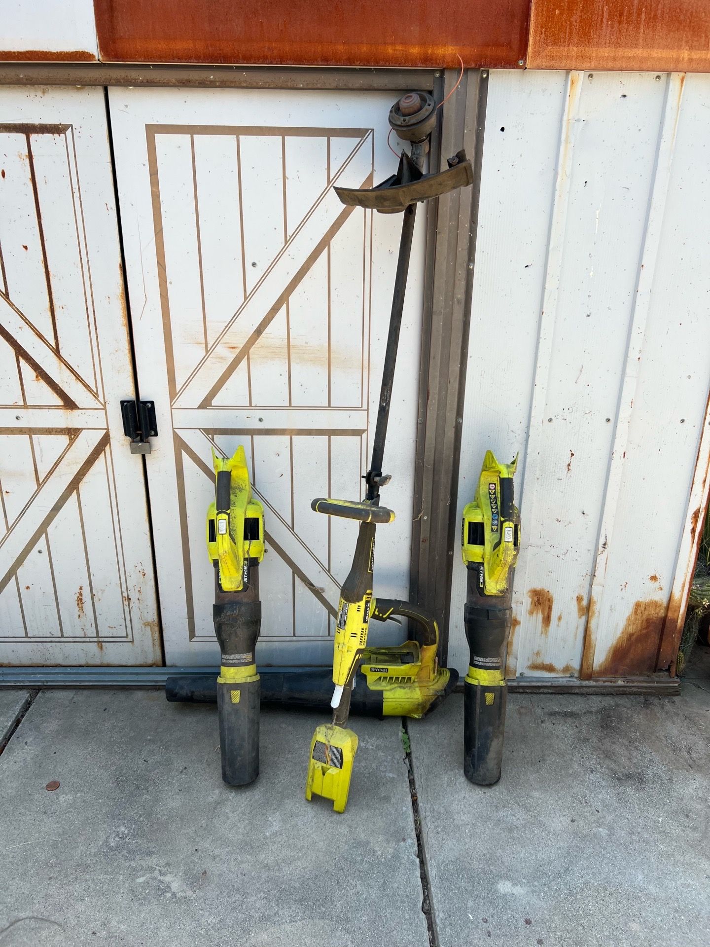 Ryobi widow, blowers