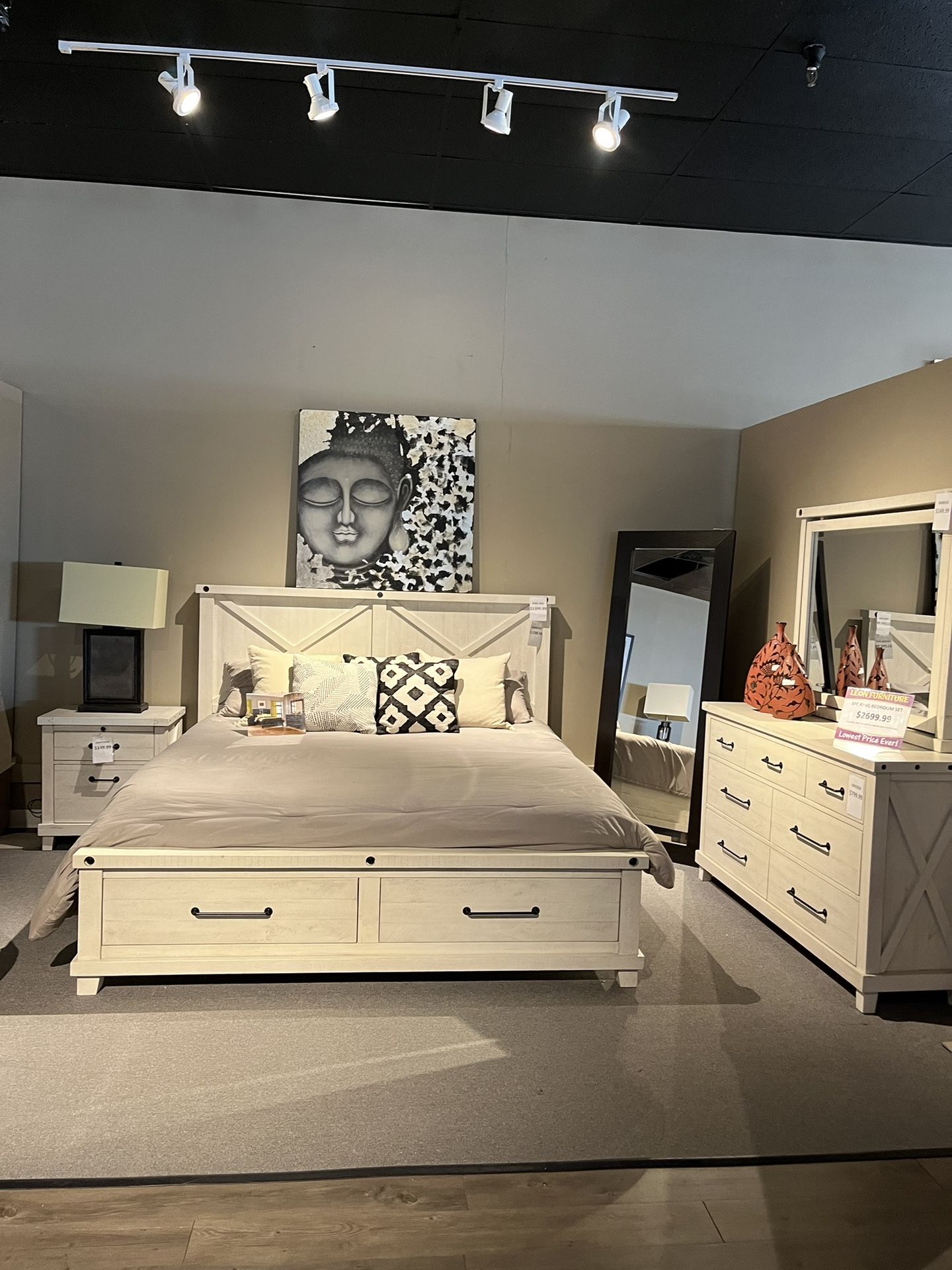 4PC King Bedroom Set